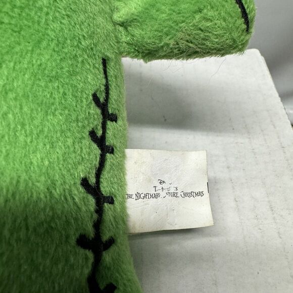 Disney Nightmare Before Christmas Oogie Boogie Green Plush Toy 9" HTF Soft - Picture 7 of 8